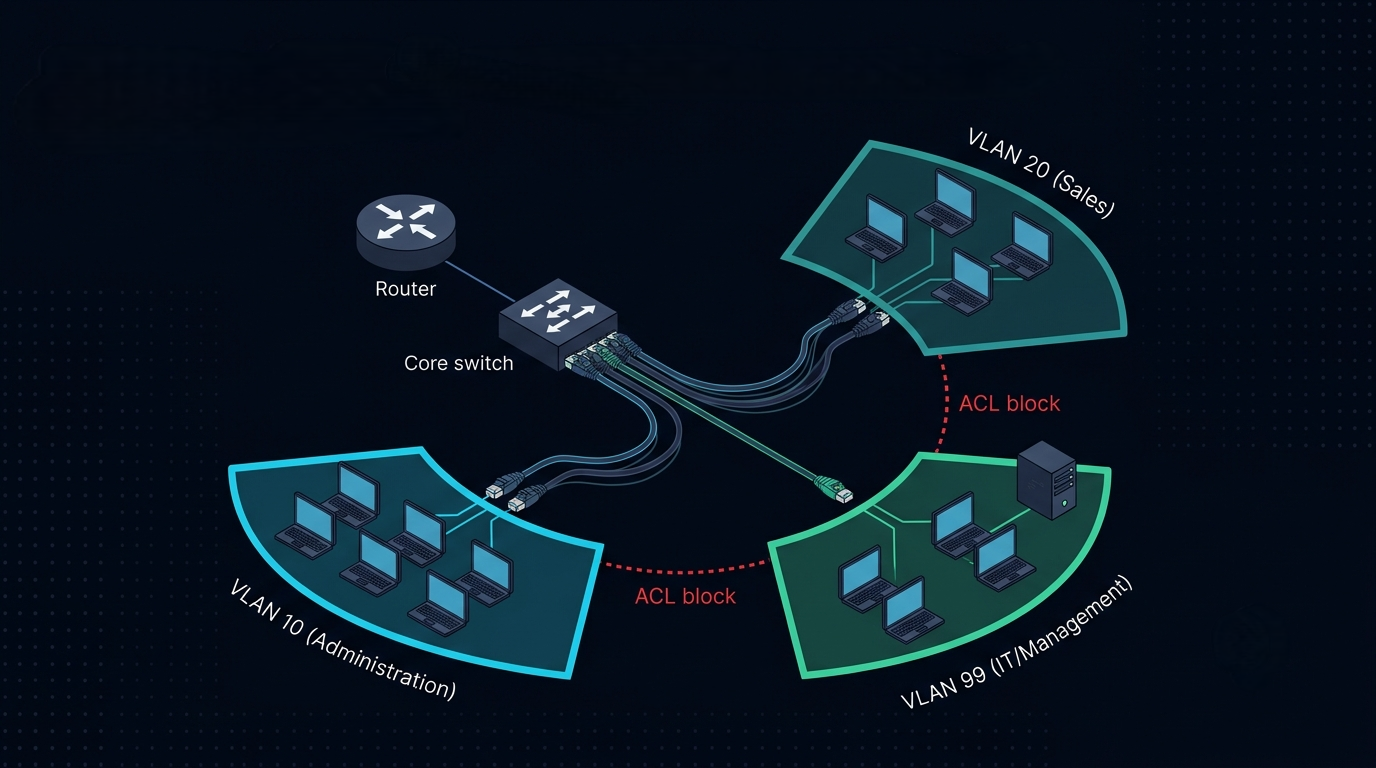 TechNova — Corporate VLAN Lab preview